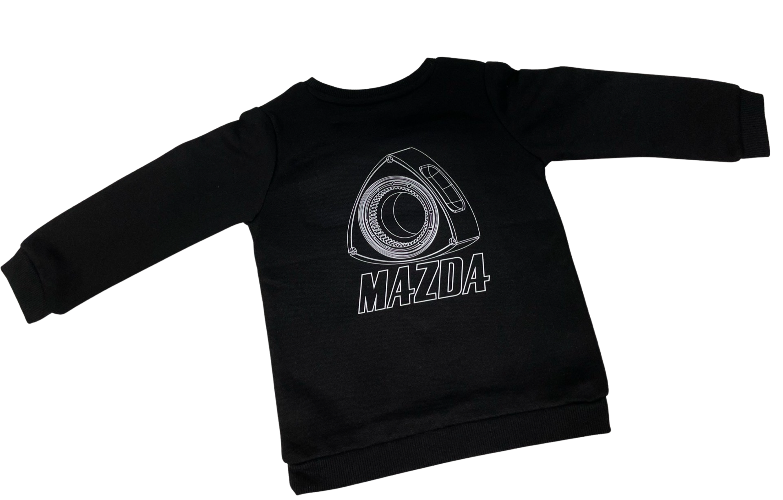 Infant/Kids Black Jumper White Rotor Cog