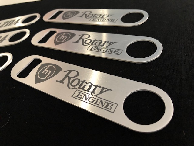 M Rotary Engine bottle opener