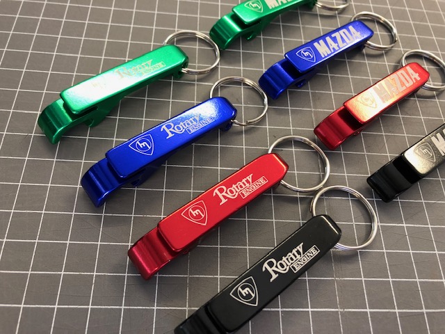 M Rotary Engine bottle openers
