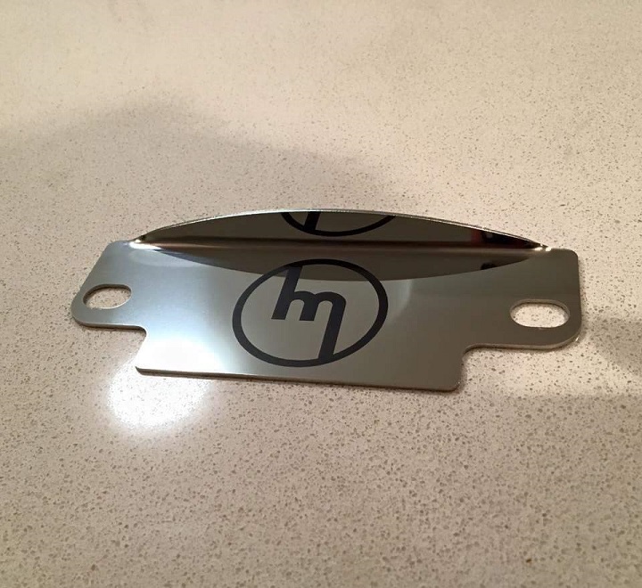 M logo 12a Flywheel cover