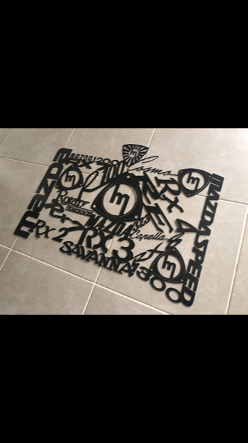 Mazda Logo Panel BLACK