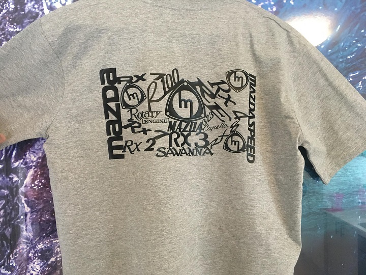 Mazda Logos - Grey Tee