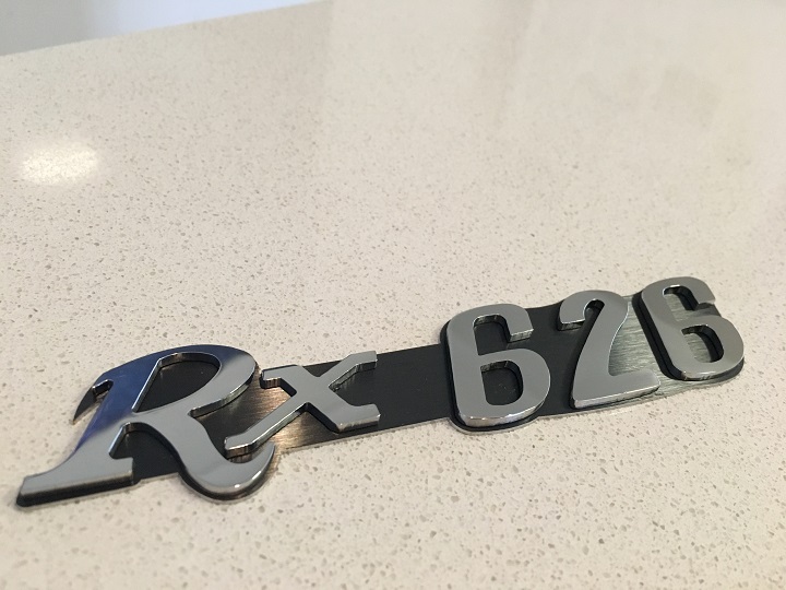 Mazda Rx626 Badge