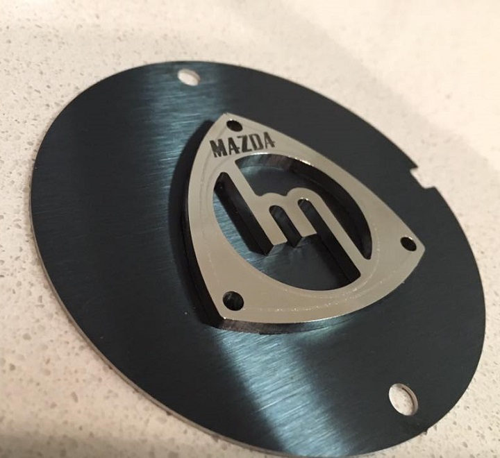 Polished Rotor black CAS