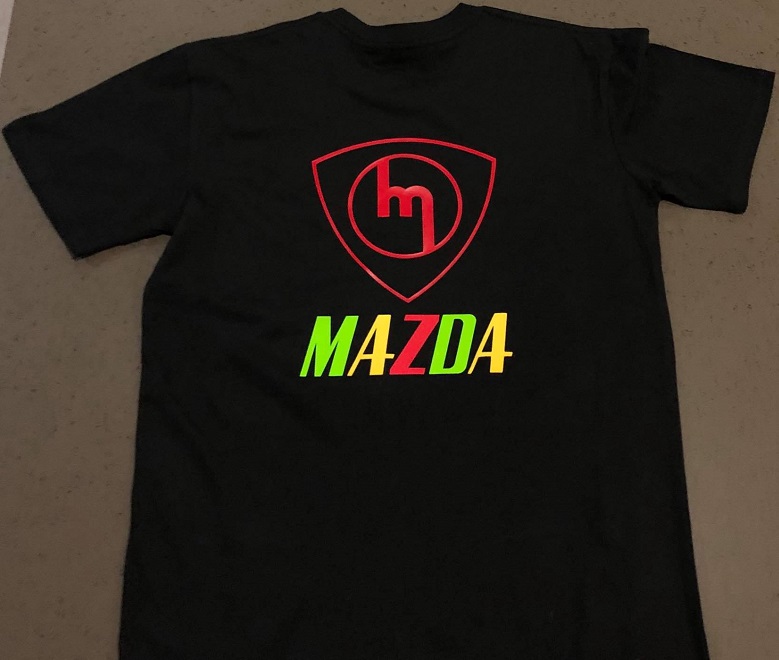 RUSTA Colour Mazda Tee - Black