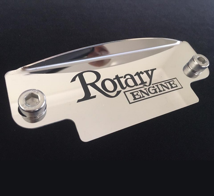 Rotary Engine 12A Polished Flywheel cover