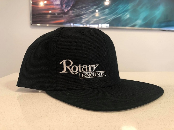 Rotary Engine Black Snapback