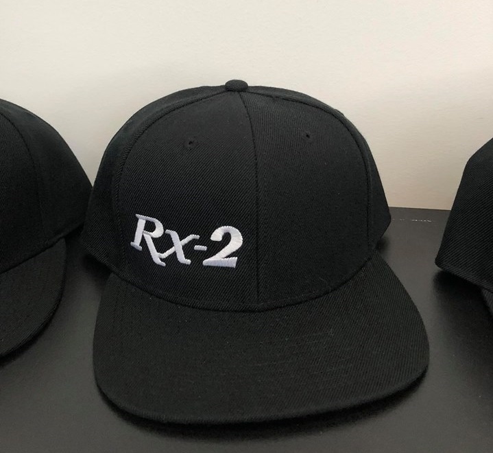 Rx2 Black Snapback
