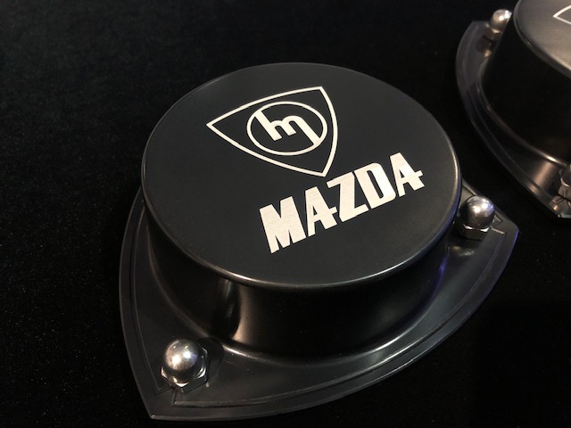 Rx3 BLACK Billet Alloy Strut Tops