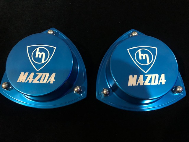 Rx3 BLUE Billet Alloy Strut Tops