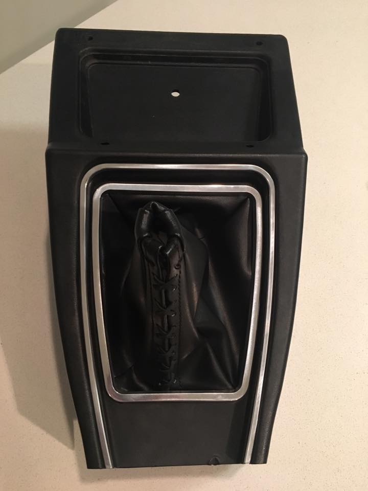 Rx3 Gearshift Console Billet Chrome - 3pcs