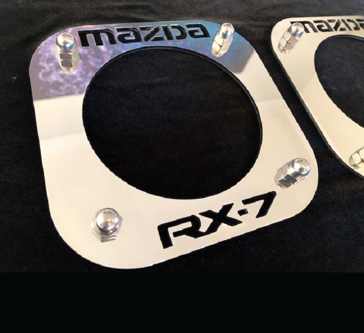 Rx7 FC Strut Tops - Mazda Rx7 cut