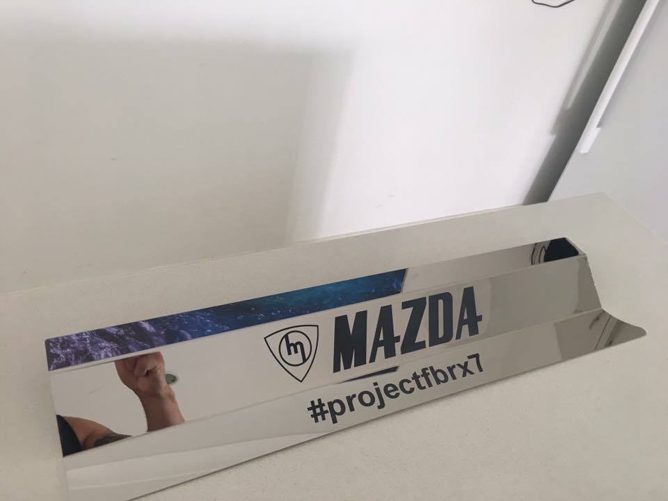 Rx7 Gen1 Radiator shroud - project fb etched