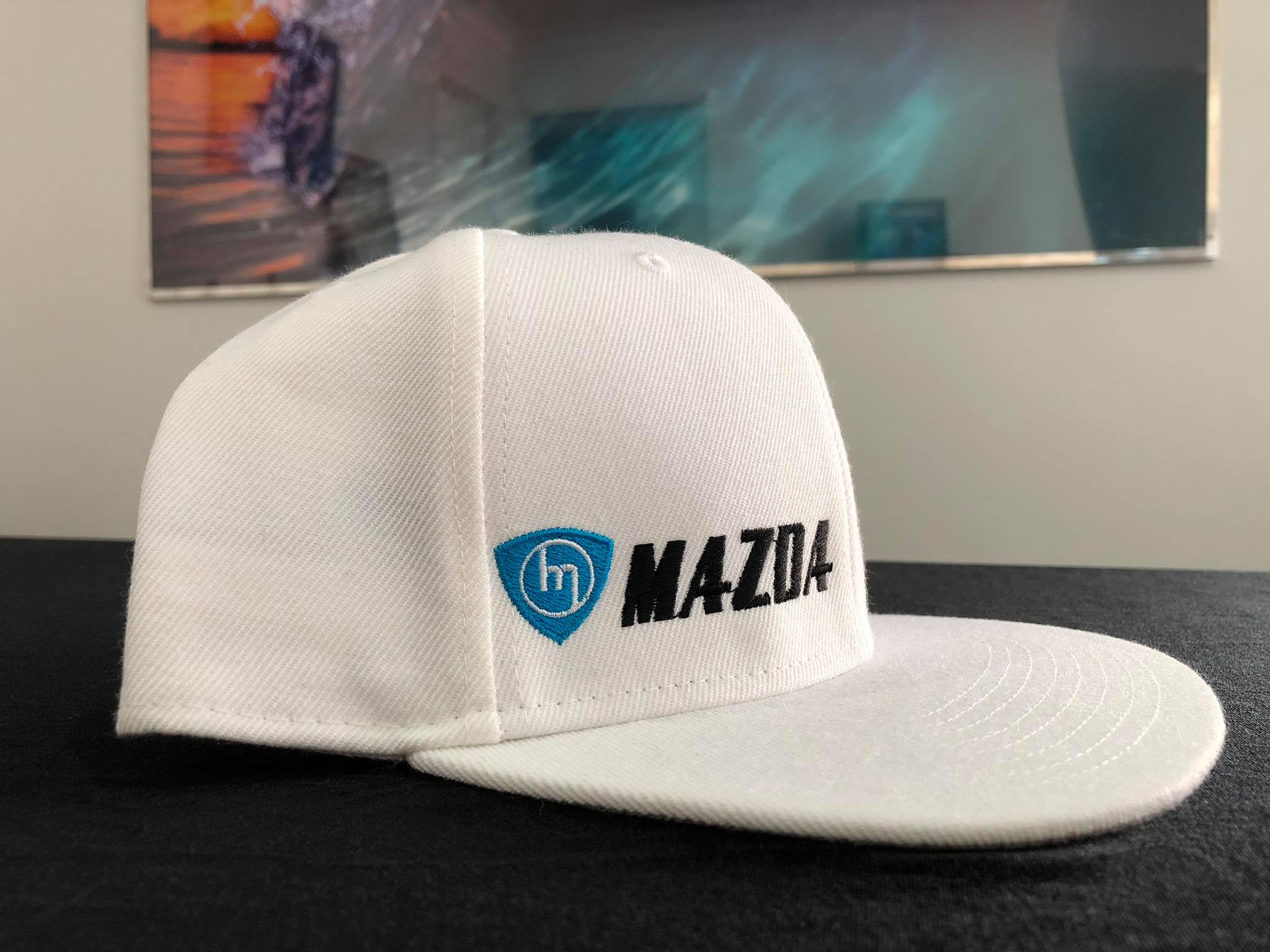 White Mazda snapback