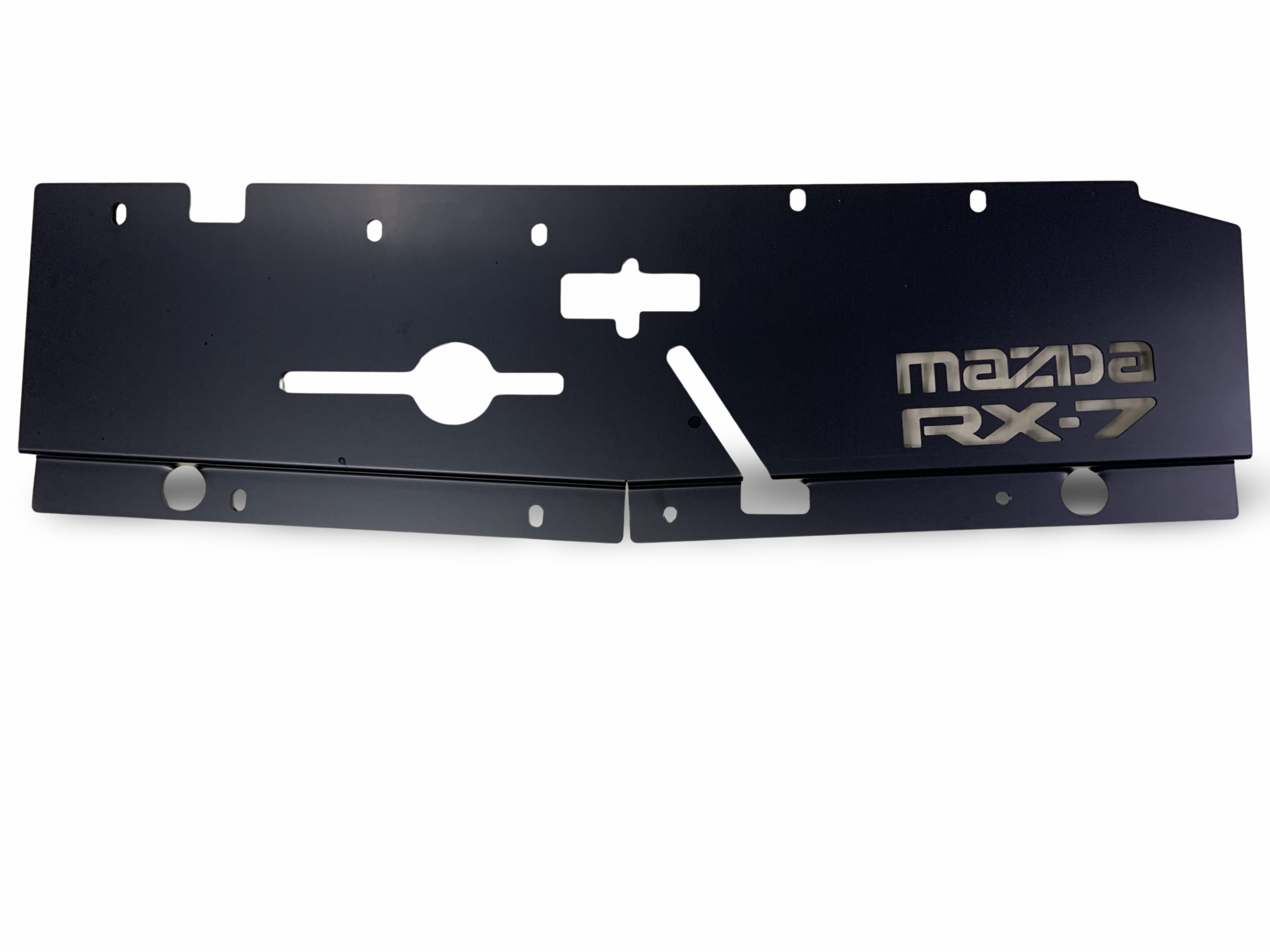 Rx7 FC Cooling Panel with O/Flow - BLACK