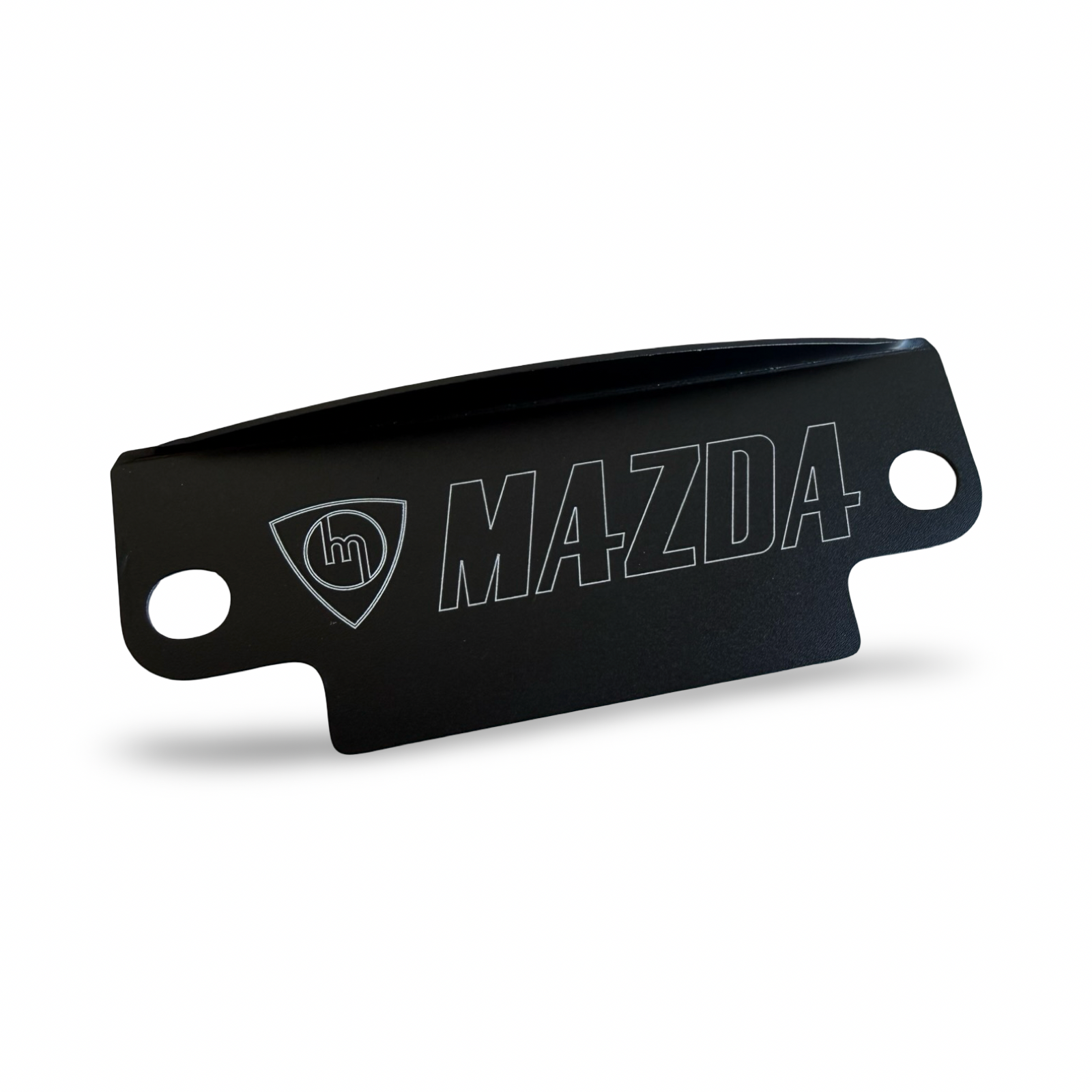 M MAZDA outline 12a Flywheel Cover Black