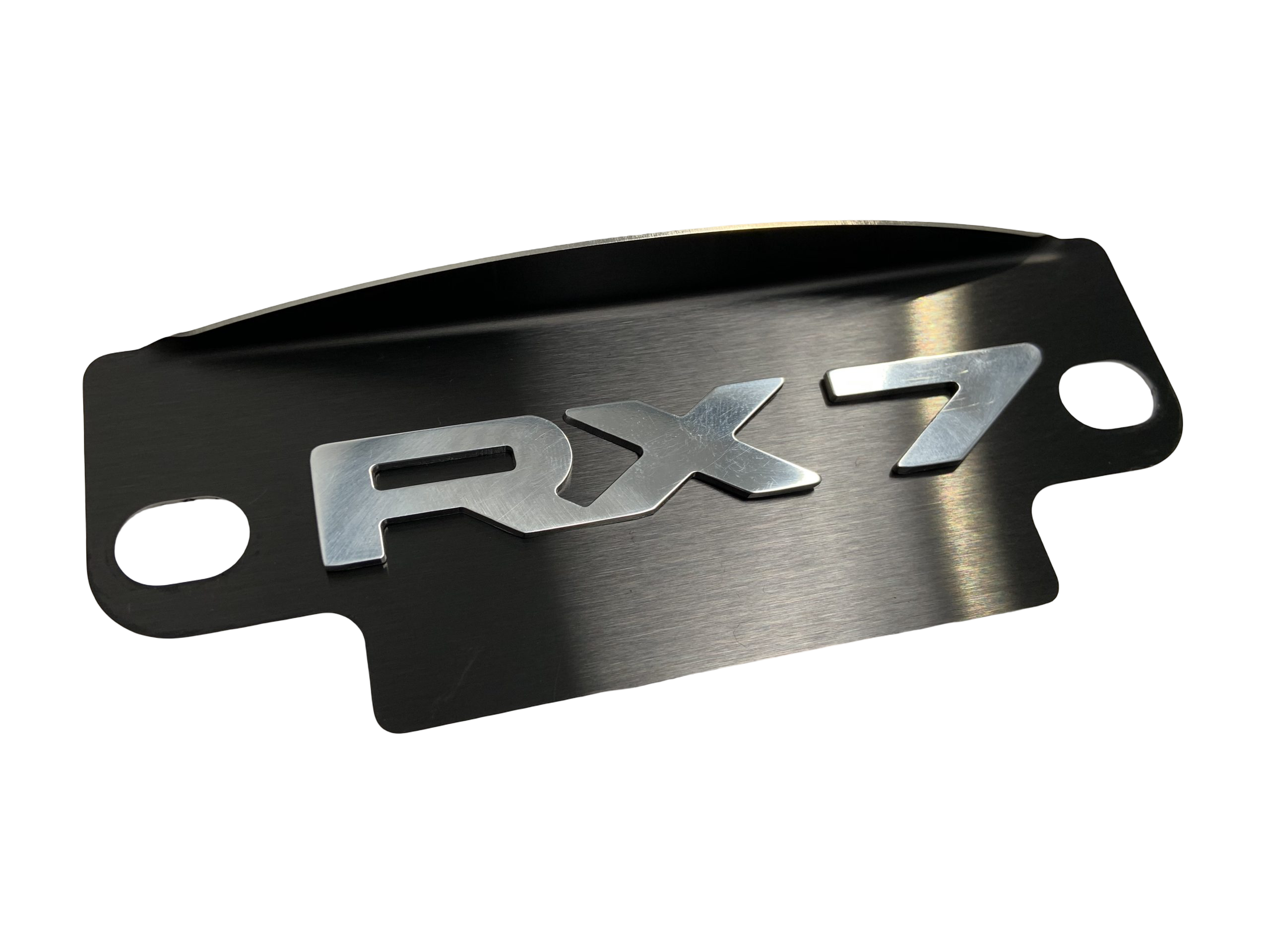 13B Black Flywheel Cover with Polished RX-7 FC