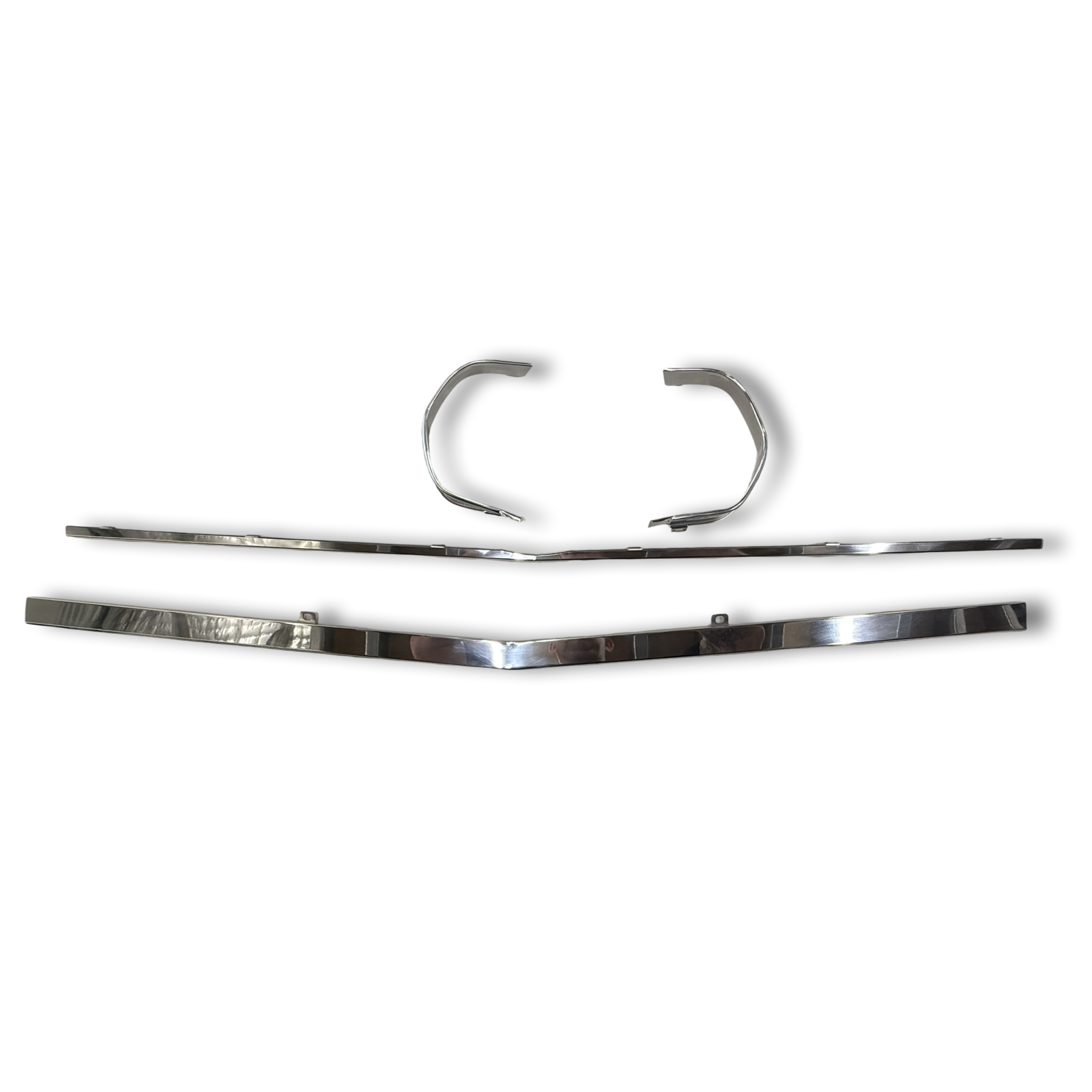 Rx2/Capella Series 1-3, 4pc Front End Trim Kit - FULL POLISHED