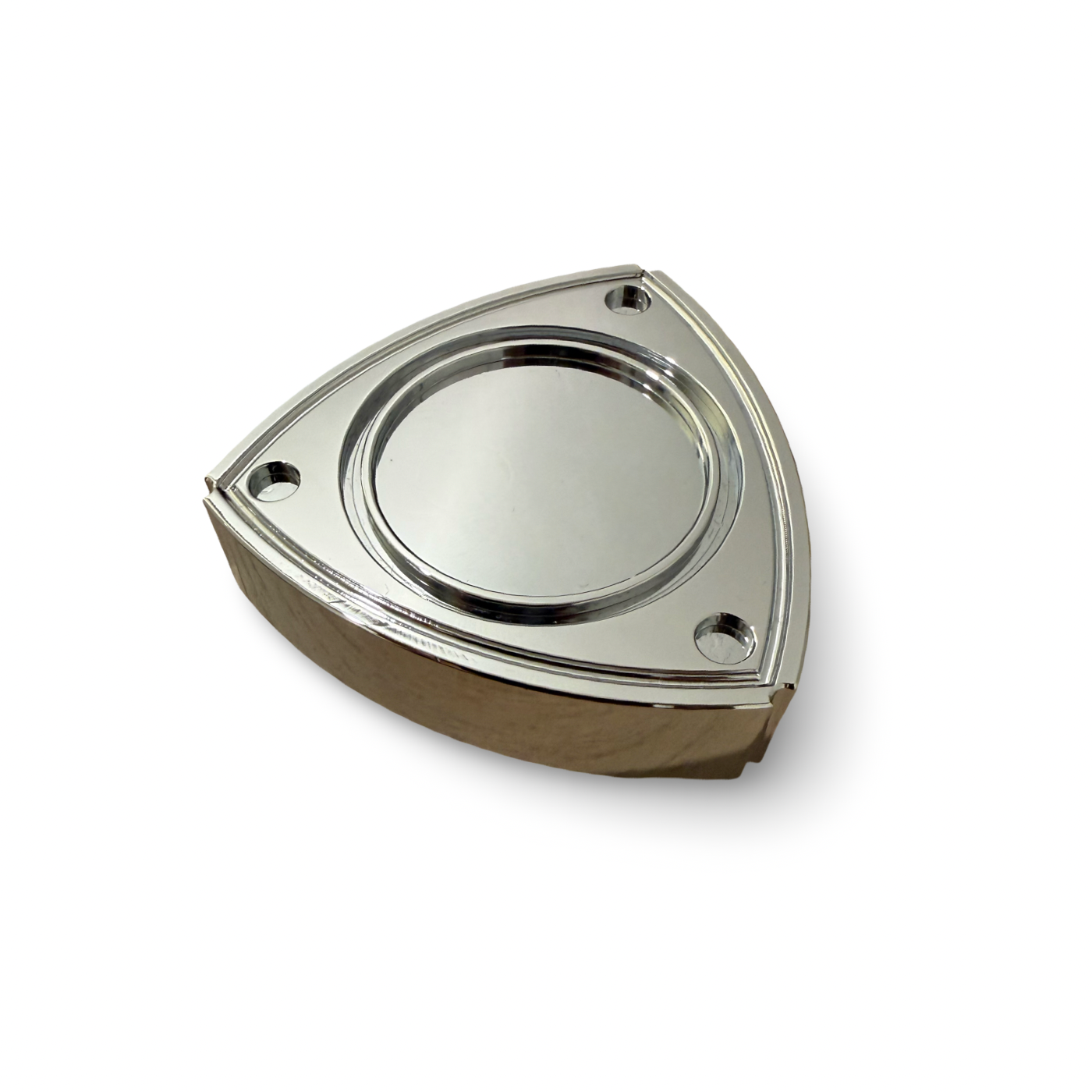 Chrome Oil Cap - Blank