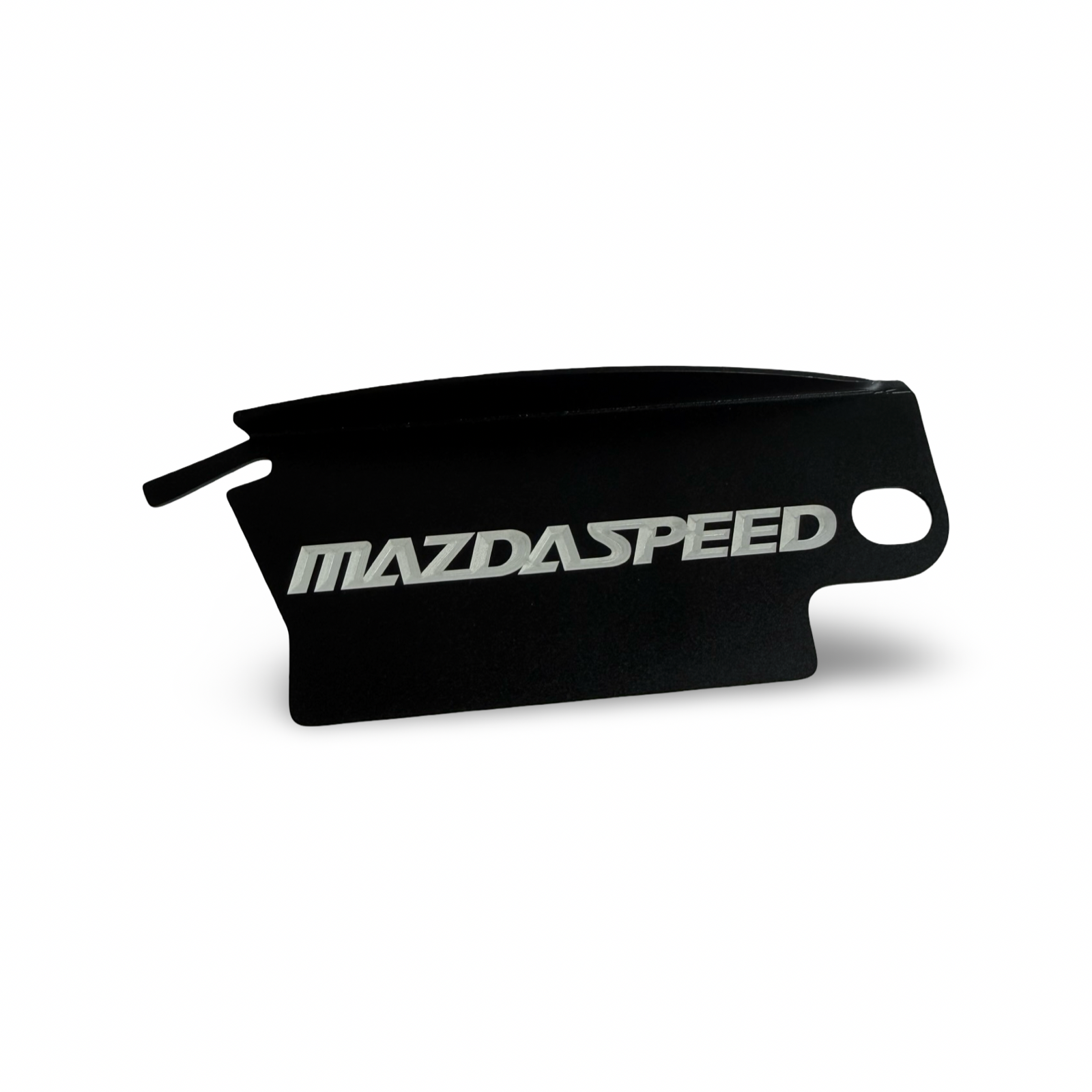13B Black Flywheel Cover - MAZDASPEED logo