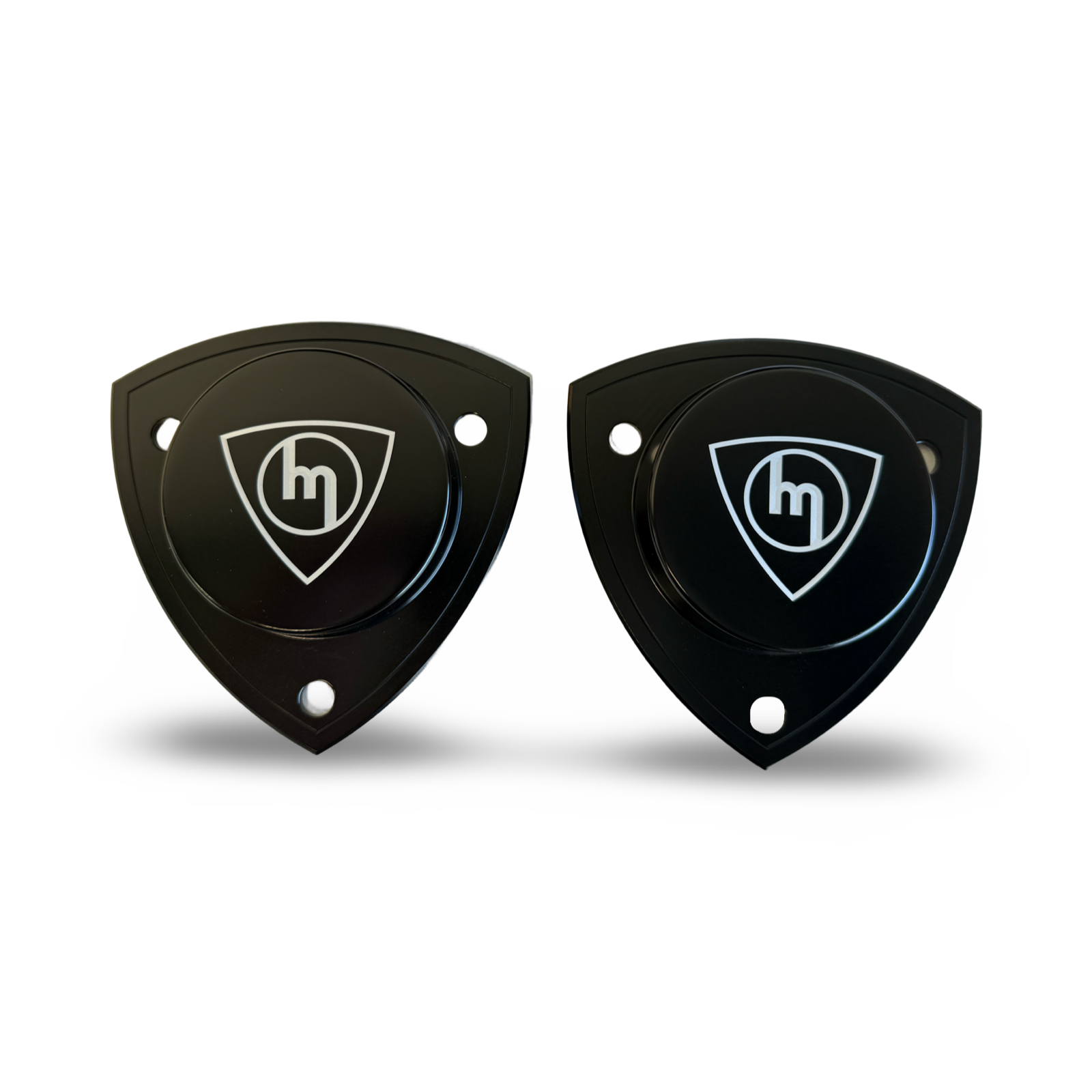 Black Alloy R100/Rx2/1300/1200 M engraved Strut Tops