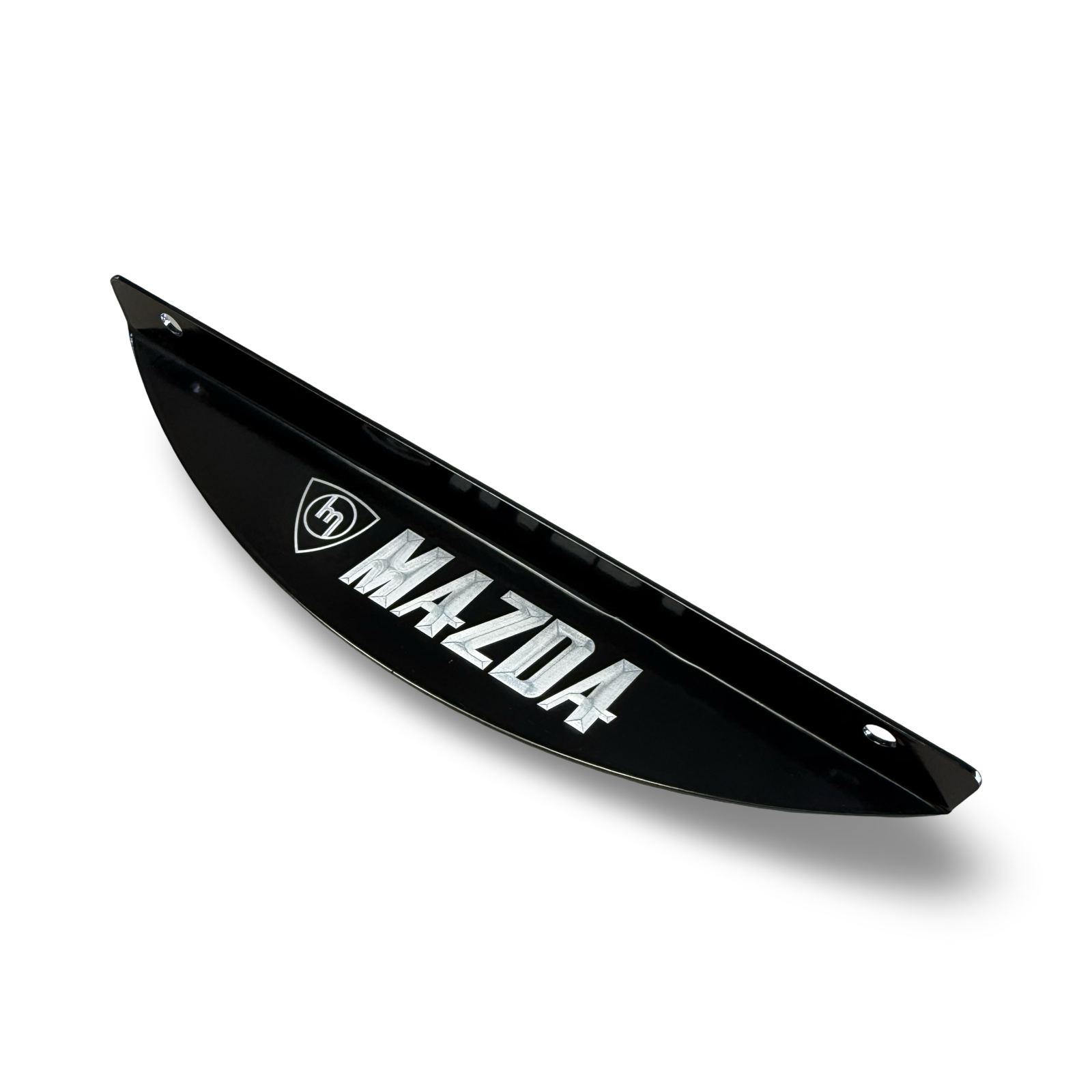 12a Black Side Bellhousing Plate - M MAZDA