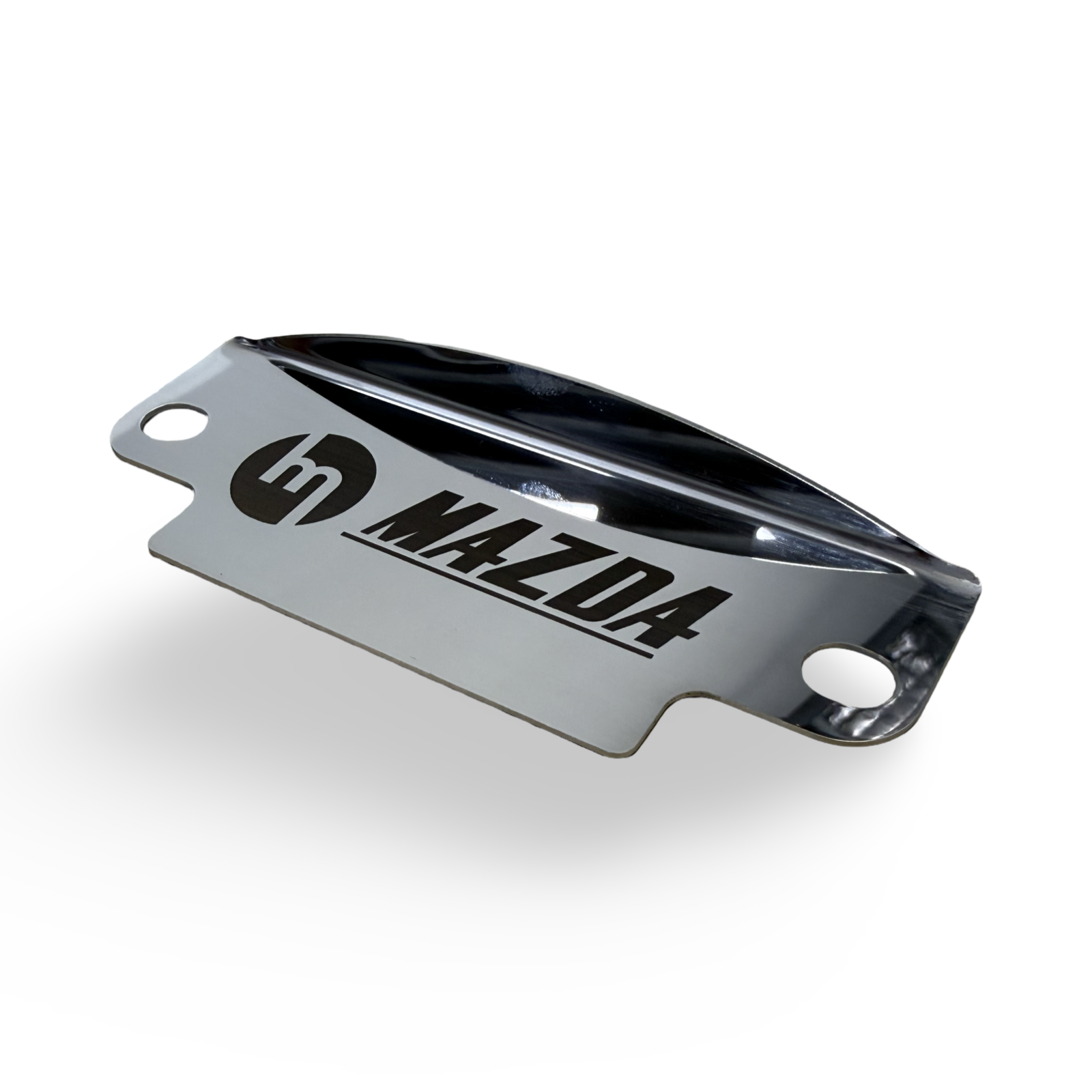 Polished M MAZDA with Bar Flywheel Cover - 12a/13b