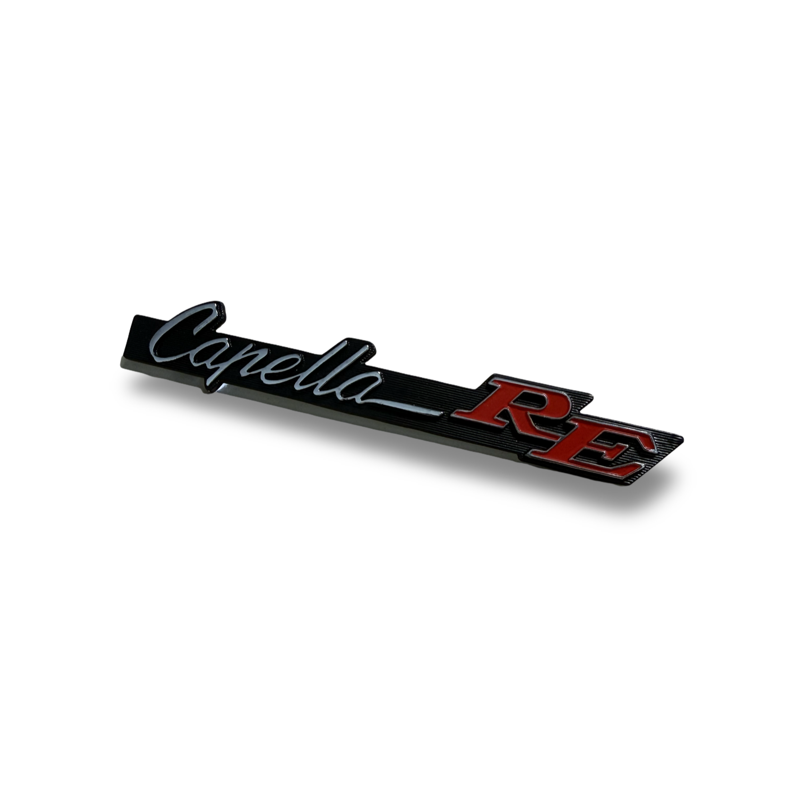 Capella RE Glove Box Badge